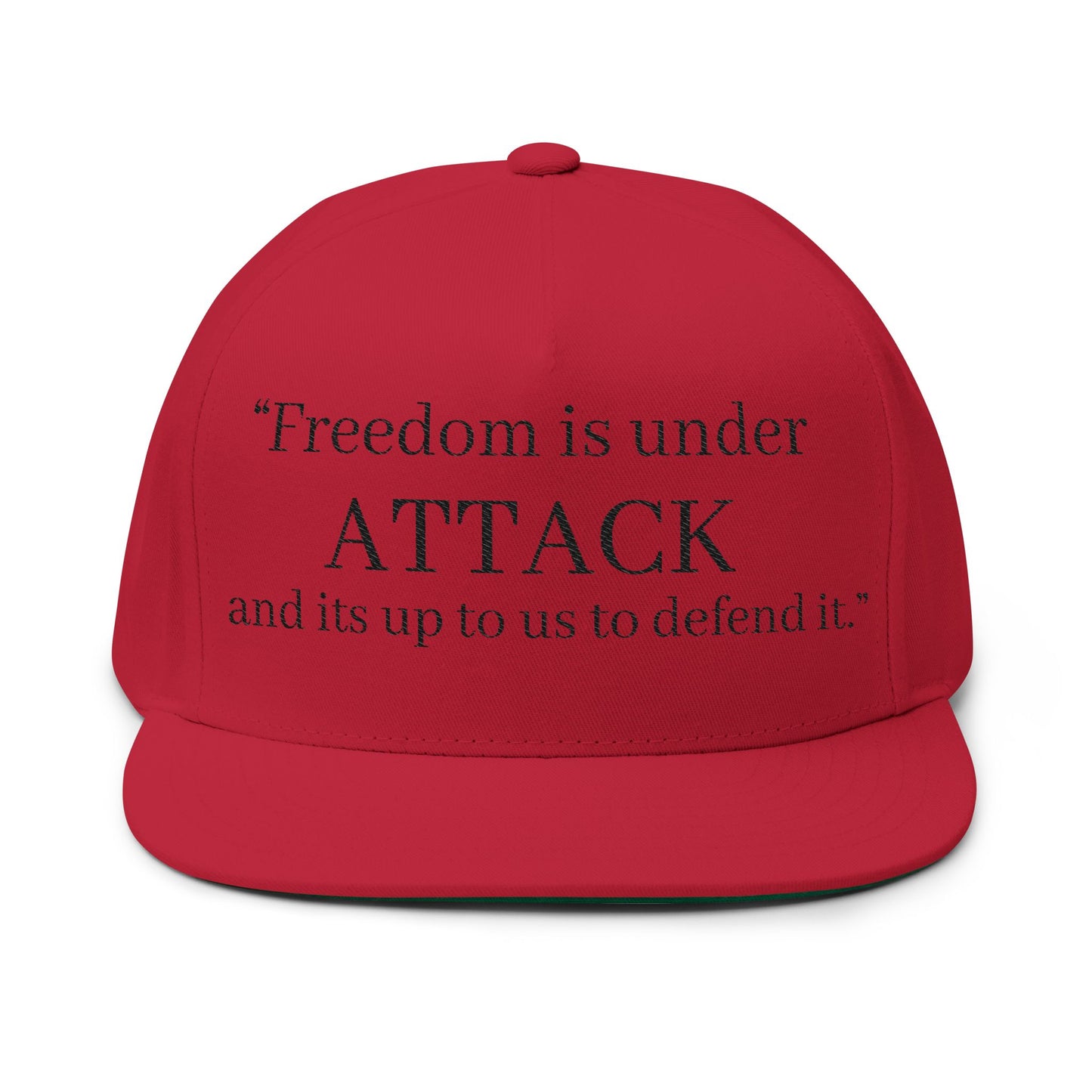 “Freedom is under attack, and it’s up to us to defend it.” Charlie Kirks Quote